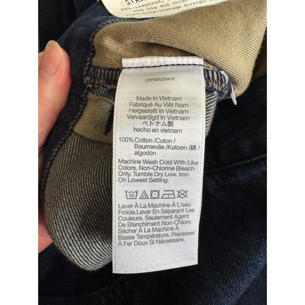 Madewell Mens 36x32 1991 Straight Leg Jean Beatty Wash Rigid Denim Cotton NWT - Picture 12 of 14